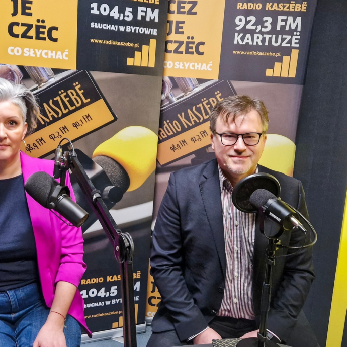 Grzegorz Marciniak i Kinga Mielnicka